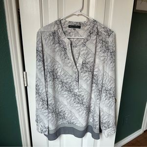 Rose & Olive top: Size: XL